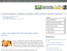 Tablet Screenshot of howtoloseweightfastinfo.net